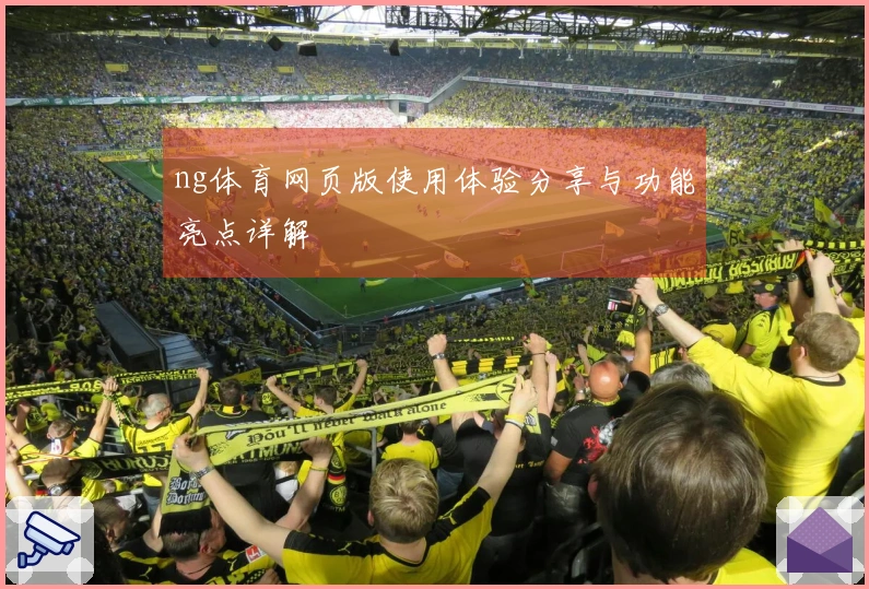 ng体育网页版使用体验分享与功能亮点详解